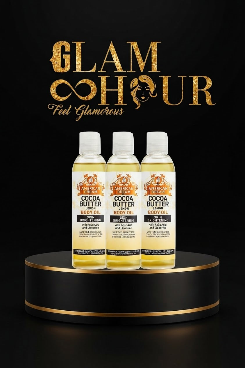 American Dream Cocoa Butter Lemon Body Oil