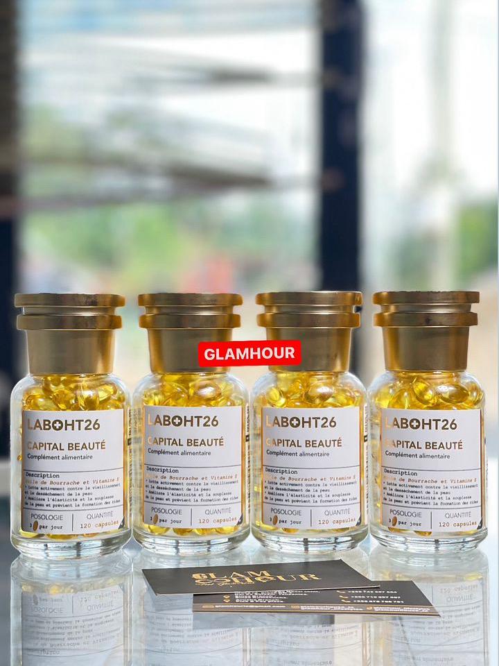 HT26 Paris Capital Beauty with Borage Oil Supplements (120 capsules)