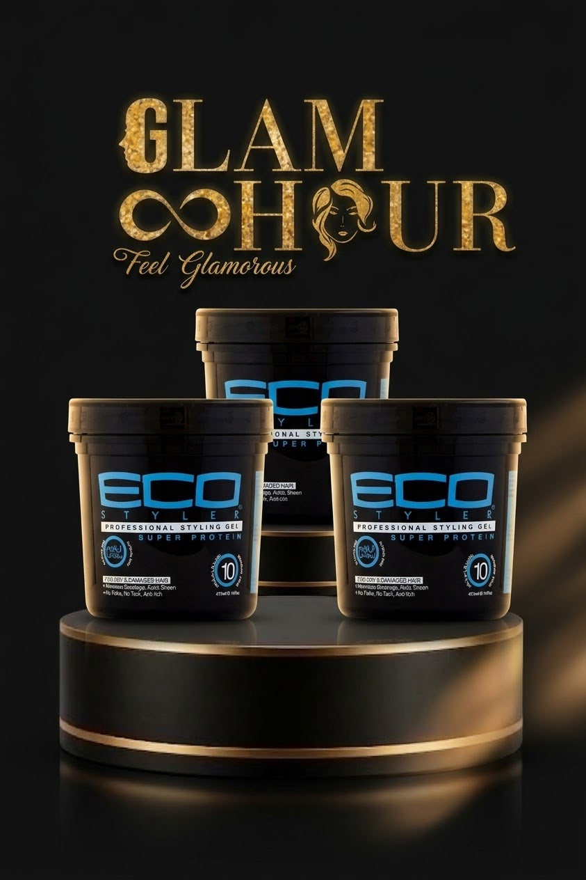 Eco Style Professional Styling Gel Super Protein 473ml 16floz