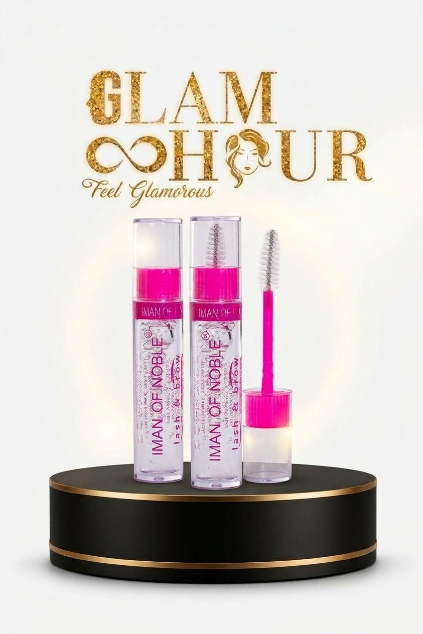iman of noble  lash & blow gel mascara