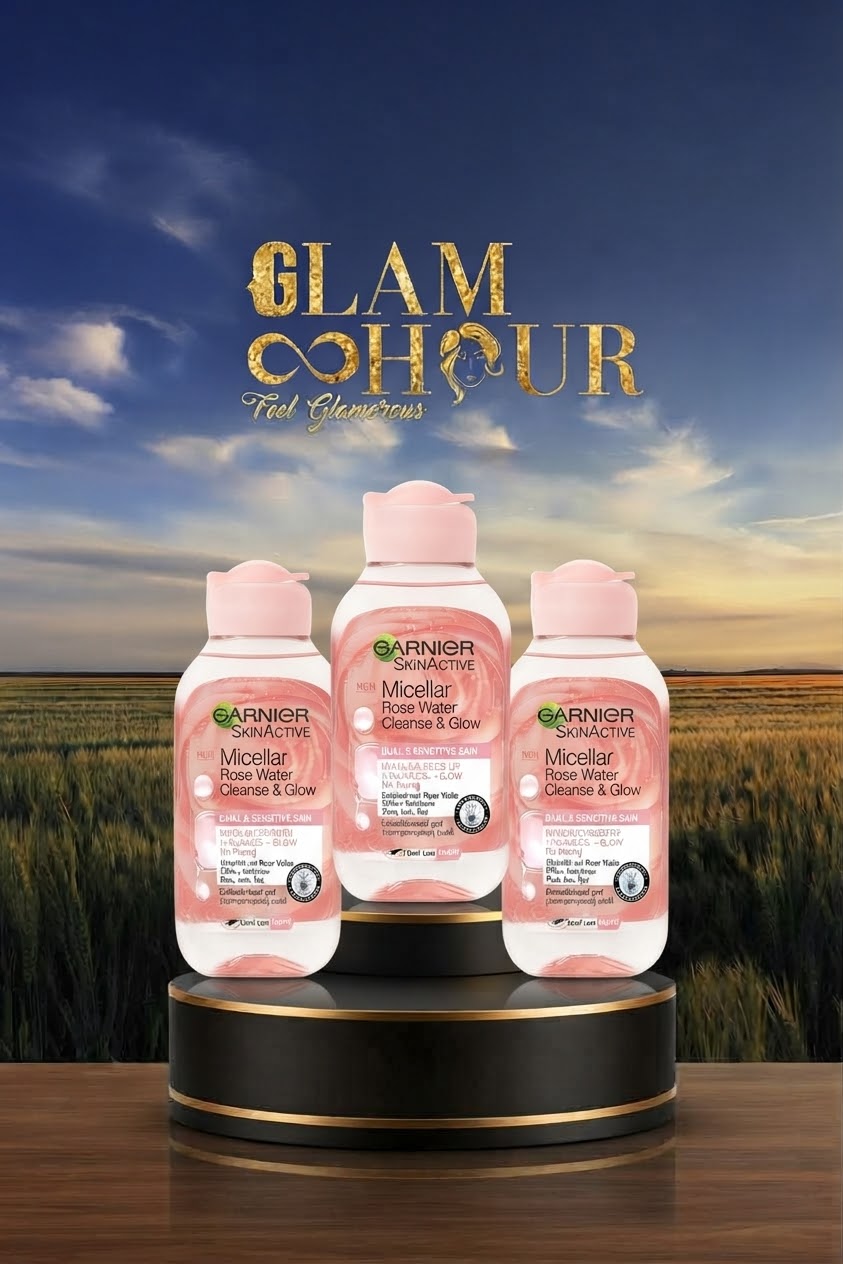 Garnier Skin Active Micellar Rose Water Cleanse $ Glow 400ml