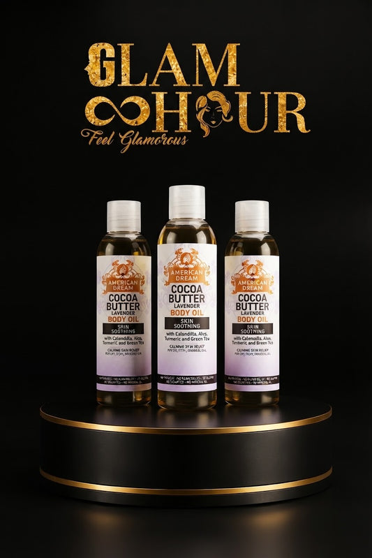 American Dream Cocoa Butter Lavender Body Oil