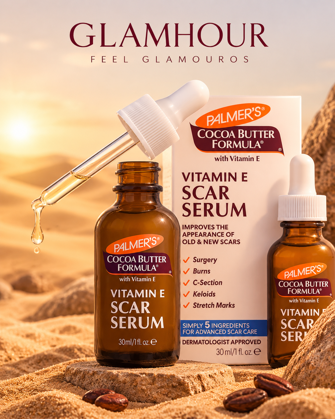 Palmer's Cocoa Butter Scar Serum with Vitamin E 30ml
