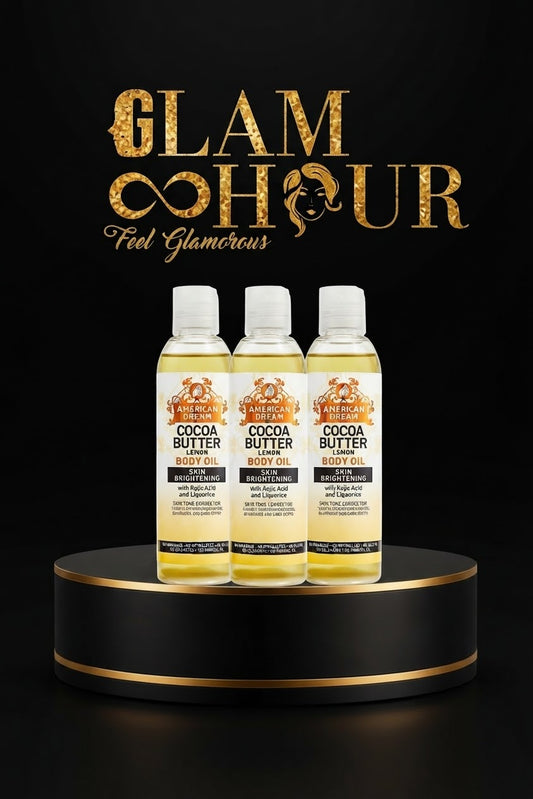 American Dream Cocoa Butter Lemon Body Oil
