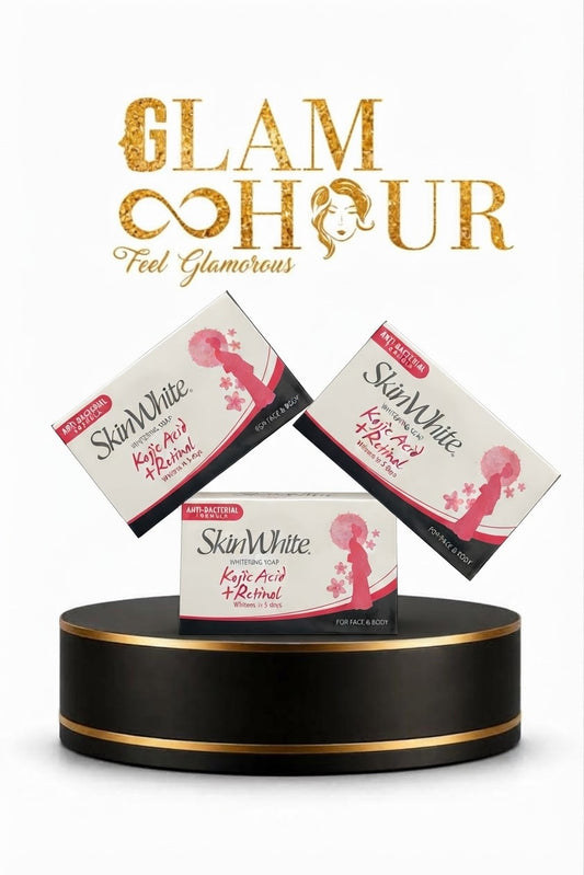 SkinWhite with Kojic Acid +Retinol Whitening Soap
