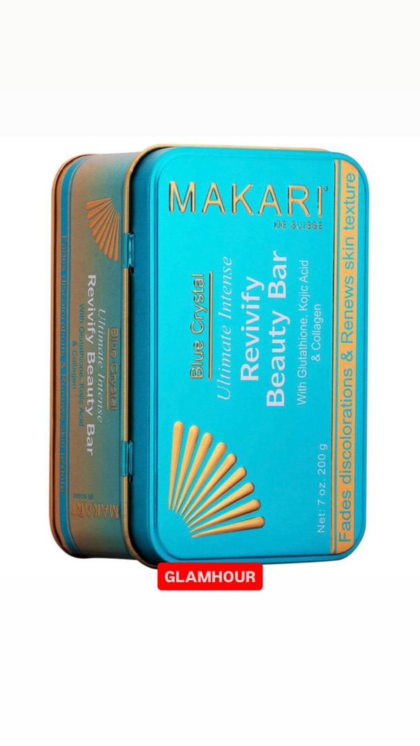 Makari De Suisse Blue Crystal Exfoliating Soap
