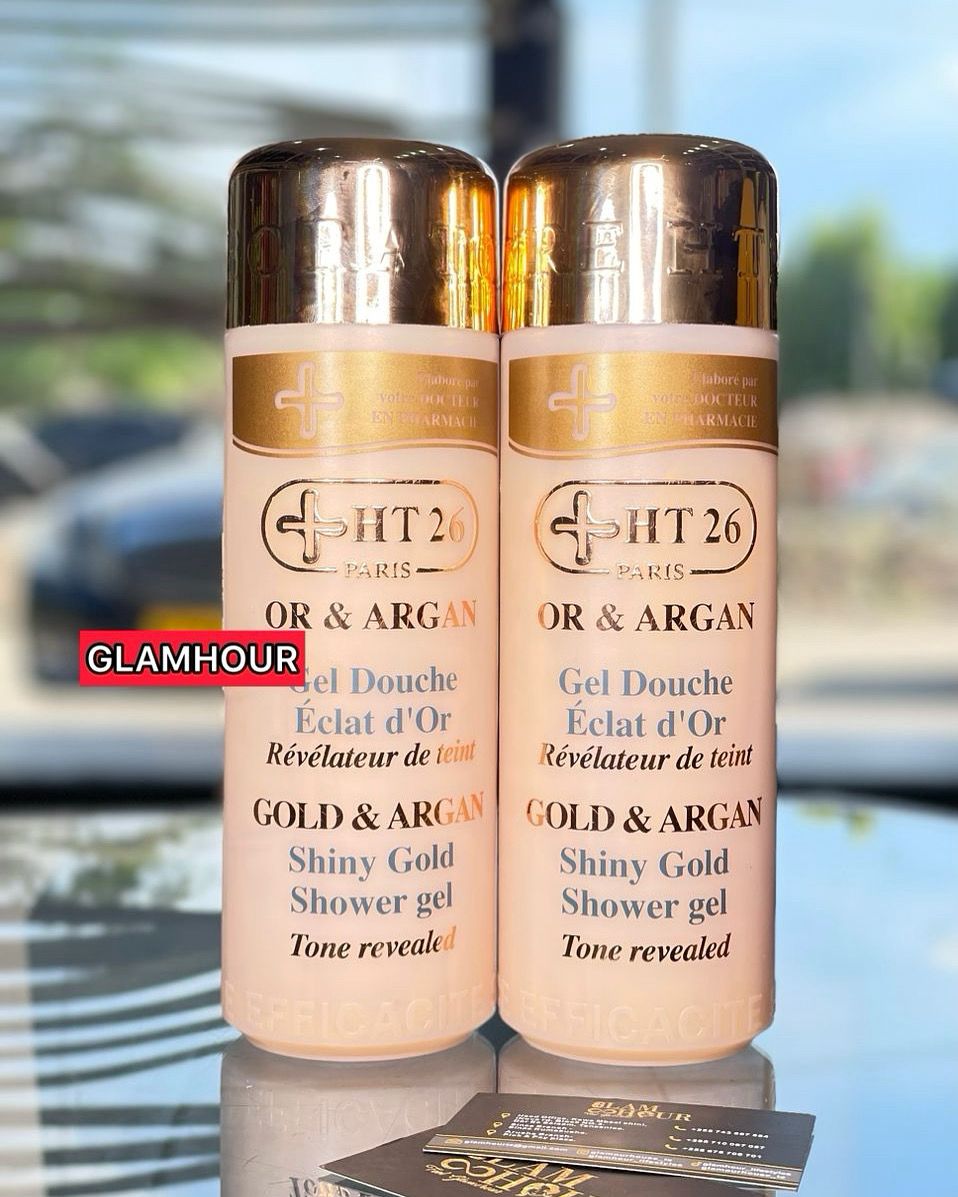 HT26 Paris Gold & Argan Shower Gel
