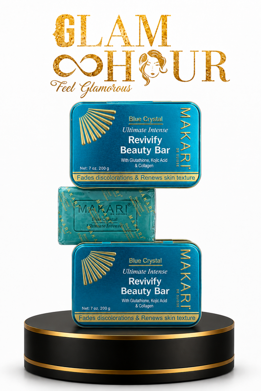 Makari Blue Crystal Exfoliating Soap