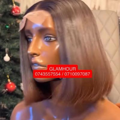 Peruvian Bob 2x2 Closure Wig - 10 inches