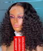 Peruvian Curly Frontal Wig 4/27/4 - 12 inches
