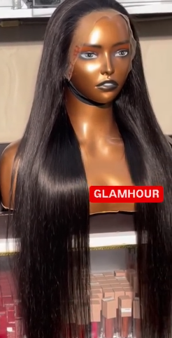 Peruvian Lace Frontal Wig 1B 24 inches