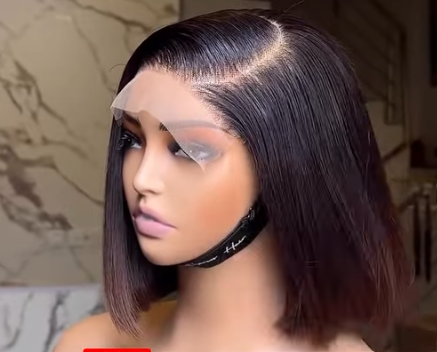 Raw hair Bob 5x5 Frontal 1B 12 inches