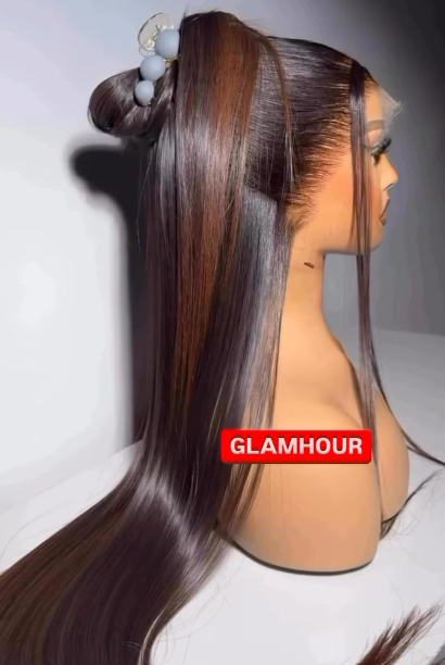 Raw Hair Luxury Frontal 1B 24 inches