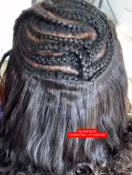 Mongolian Raw Hair 2x6 Closure 1B 12 inches