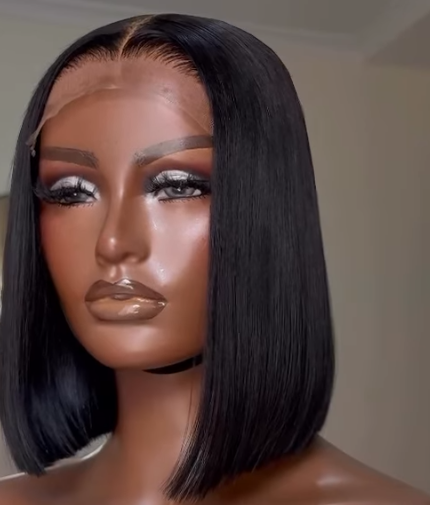 Super Double Drawn (SDD) Luxury HD Frontal Wig 1B 22 inches